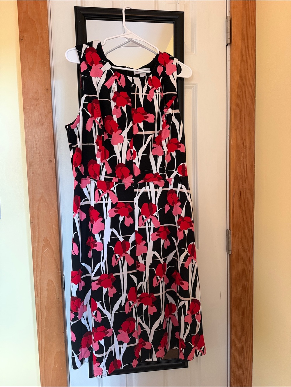 Floral Pink and Red Liz Claiborne Dress - new with tags!